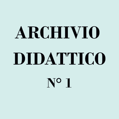 PR 40 - Archivio didattico n.1