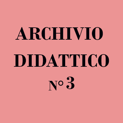 Archivio didattico n.3