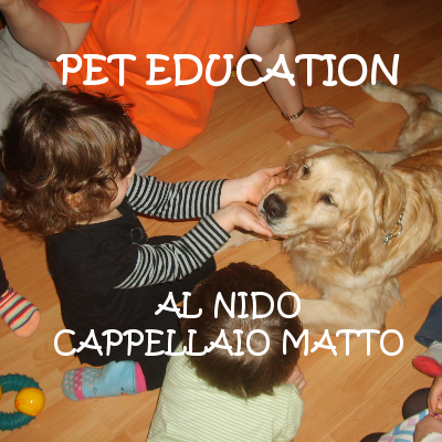 Pet Education al nido d'infanzia part-time Cappellaio Matto