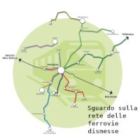 Sguardi sulla rete delle ferrovie dismesse modenesi. Il tracciato Modena - Rubiera
